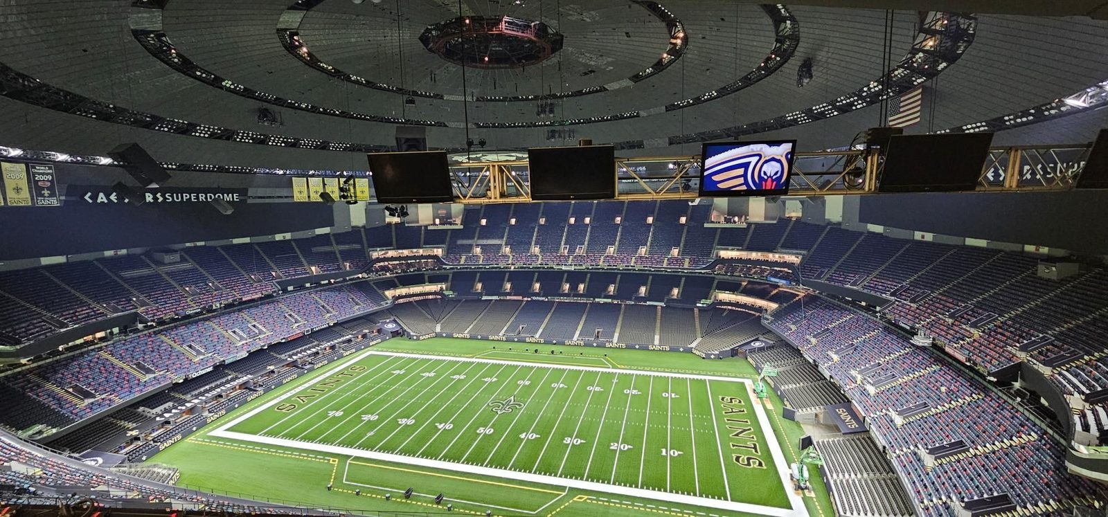 Trusted inside the Caesars Superdome